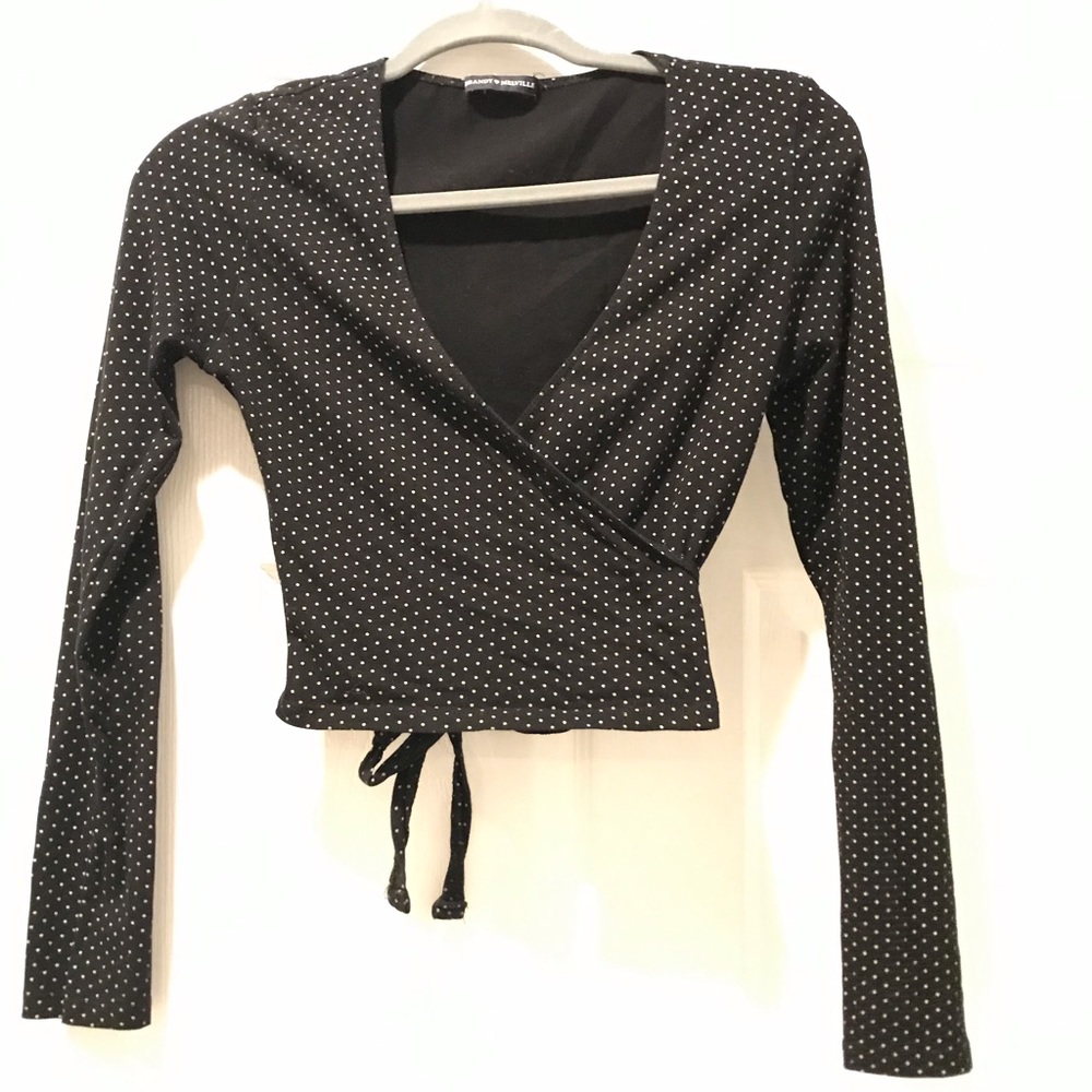 Brandy Melville Wrap long sleeve
